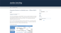 Desktop Screenshot of another-tech-blog.com