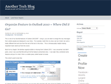 Tablet Screenshot of another-tech-blog.com